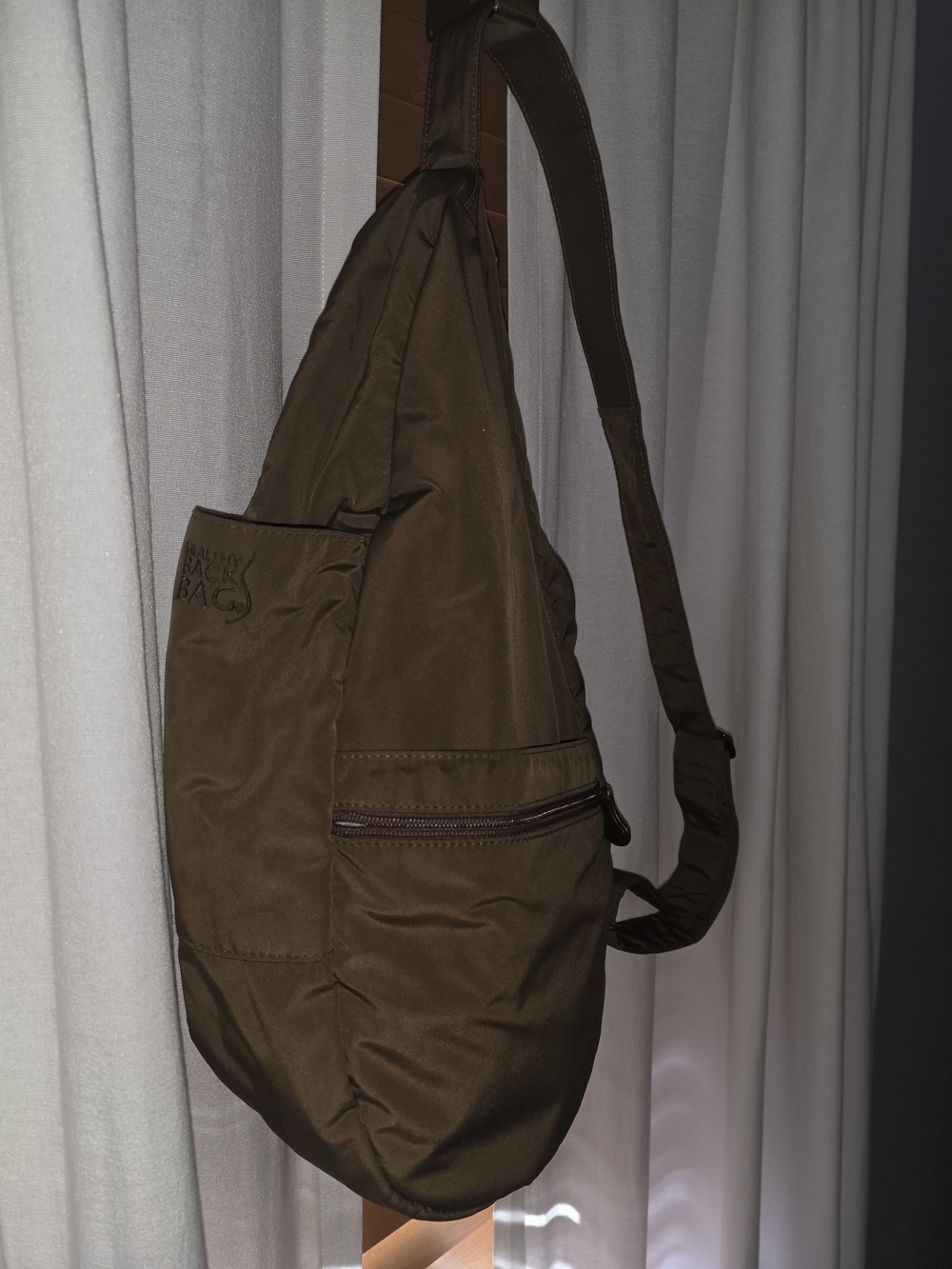 Brown Sling Bag for Anyone,  Casual Everyday Carry